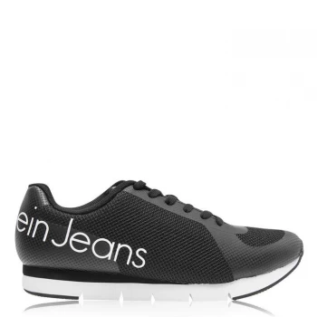 Calvin Klein Jeans Jack Low Mesh Trainers - Black