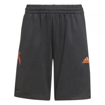 adidas X Aeroready Football Shorts Junior - Black/Red