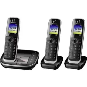 Panasonic KX-TGJ323GB Cordless analogue Answerphone, Hands-free, Headset connection Black