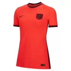 Nike England Authentic Away Shirt 2022 Womens - Red