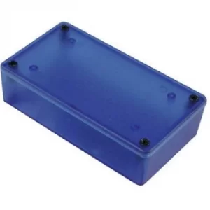 Hammond Electronics 1591XXETBU 1591XXETBU Universal enclosure 193 x 113 x 61 Acrylonitrile butadiene styrene Blue (transparent)