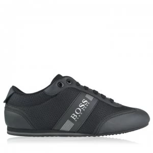 Hugo Boss Lighter Tech Low Top Trainers Black 001 Men