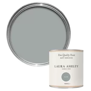 Laura Ashley Slate Matt Emulsion Paint, 100ml Tester Pot