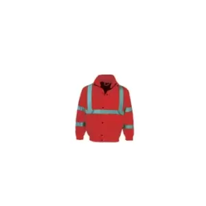 Hi-vis CL3 Bomber Jacket (EN20471) Orange - L