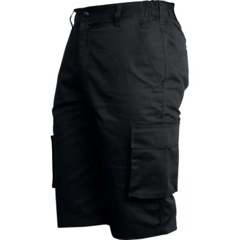 Tuffsafe - Cargo Shorts Black 30'