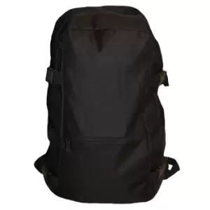 SOLS Unisex Wall Street Padded Backpack (One Size) (Black)