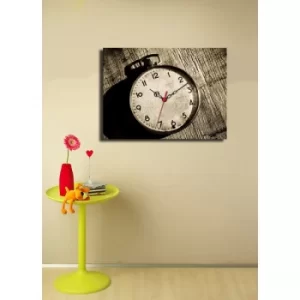 3040CS-68 Multicolor Decorative Canvas Wall Clock
