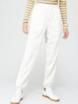 adidas Originals Comfy Cords Pants - White, Off White, Size 22, Women
