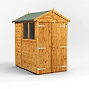 Power Garden Shed 64PADD Golden Brown