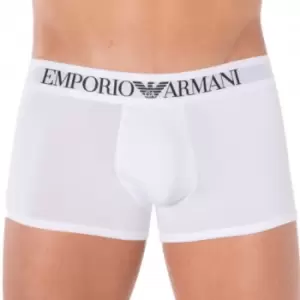 Emporio Armani Stretch Cotton Boxer - White L