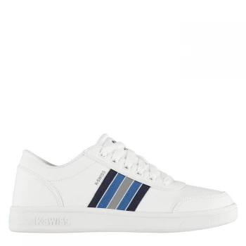 K Swiss Clarkson Trainers - White/Peacoat