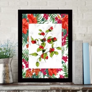 SCZ56698251733 Multicolor Decorative Framed MDF Painting