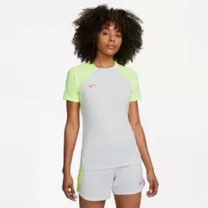 Nike Dri-FIT Strike Womens Short-Sleeve Top - Grey