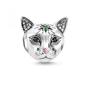 THOMAS SABO Silver Cat Bead