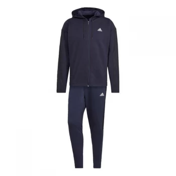 adidas Sportswear Ribbed Insert Tracksuit Mens - Legend Ink