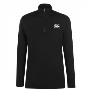 Canterbury quarter Zip Performance Jacket - Black