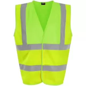 PRO RTX High Visibility Unisex Waistcoat (XL) (Yellow/Lime Green)