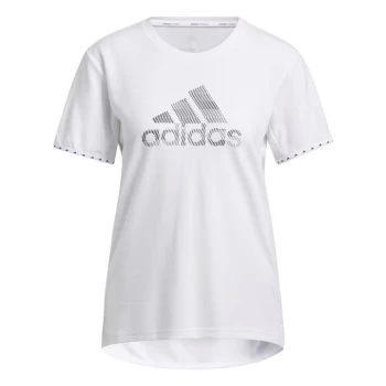 adidas Necessi Womens Tee Ladies - White