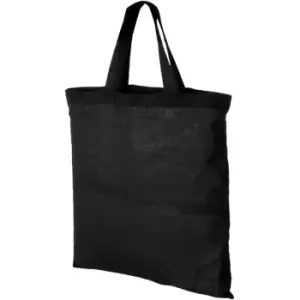 Bullet Virginia Cotton Tote (One Size) (Solid Black) - Solid Black