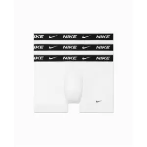 Nike 3 Pack Boxer Trunks Mens - White