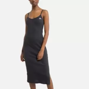 Bodycon Cami Maxi Dress in Ribbed Cotton