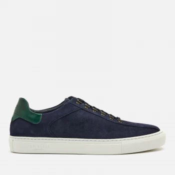 Ted Baker Mens Sontis Suede Trainers - Navy - UK 8