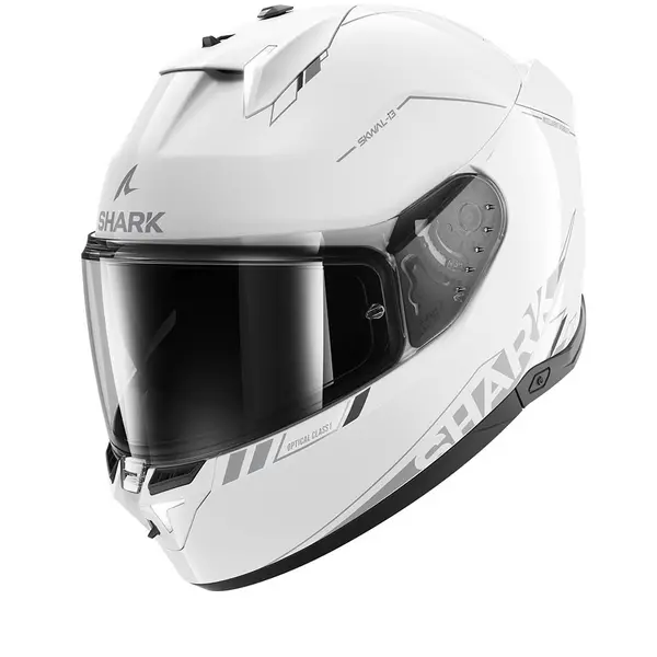 Shark SKWAL i3 Blank SP White Silver Anthracite WSA Full Face Helmet L