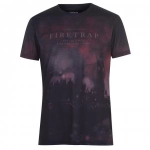 Firetrap Sub T Shirt Mens - Night City