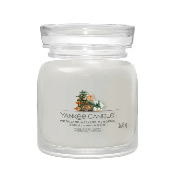 Yankee Candle Woodland Weekend Memories scented candle 368 g