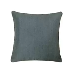 Paoletti - Bellucci Piped Cushion Cover, Graphite/Tobacco, 45 x 45 Cm