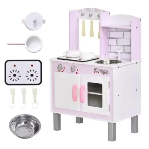 Homcom Kids Cute Kitchen Play Set, none