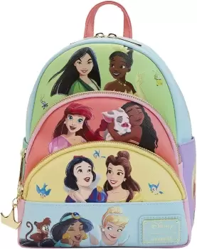 Disney Princess Loungefly - Princess Collage Mini backpacks multicolor