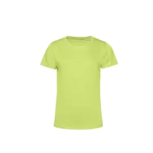 B&C Womens/Ladies E150 Organic Short-Sleeved T-Shirt (M) (Lime Green)