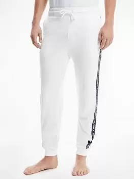 Tommy Hilfiger Towelling Lounge Pants, White Size M Men