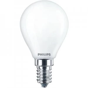 Philips Lighting LED (monochrome) EEC A++ (A++ - E) E14 4.3 W = 40 W Cool white (Ø x L) 45mm x 45mm