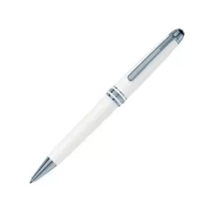 Mont Blanc Meisterstuck Glacier Classique White Ball Pen