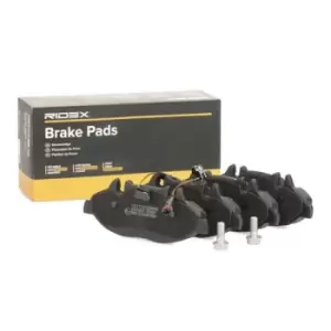 RIDEX Brake pad set MERCEDES-BENZ 402B0676 0004216110,0014210910,0034207820 0034207910,0064204320,A0004216110,A0014210910,A0034207820,A0034207910