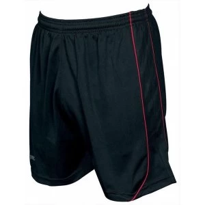 Precision Mestalla Shorts 26-28" Black/Red