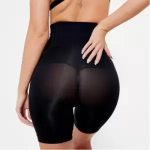 I Saw It First Seamless Smoothing Corset Shapewear Shorts - Black