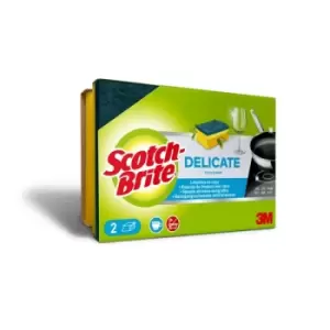 Scotch-Brite Delicate Scrub Sponge 2 Piece