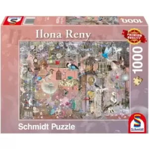 Schmidt Ilona Reny: Pink Beauty 1000 Piece Jigsaw Puzzle