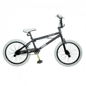 Muddyfox Lithium Kids BMX Bike - Black/Brown