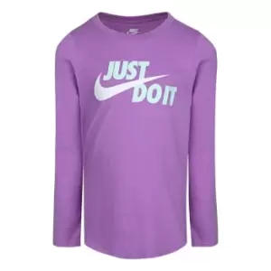 Nike Long Sleeve T Shirt - Purple