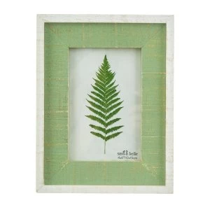 Sass & Belle Distressed Green Wooden Photo Frame