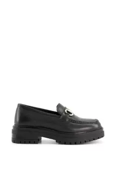 Wide Fit 'Gallagher' Leather Loafers