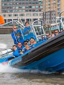 Virgin Experience Days Thames Jet Boat Rush and Three Course Meal for Two at Marco Pierre White's London Steakhouse Co, One Colour, Women