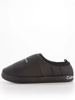 Calvin Klein Jeans Padded Slippers - Black, Size 43, Men