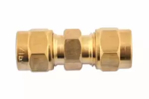 Brass Straight Coupling 1/8in. Pack 10 Connect 31176