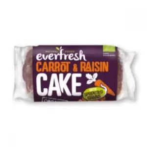 Everfresh Organic Sprouted Carrot & Raisin Cake - 350g