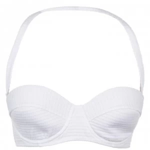 Jack Wills Helton Bikini Top - White